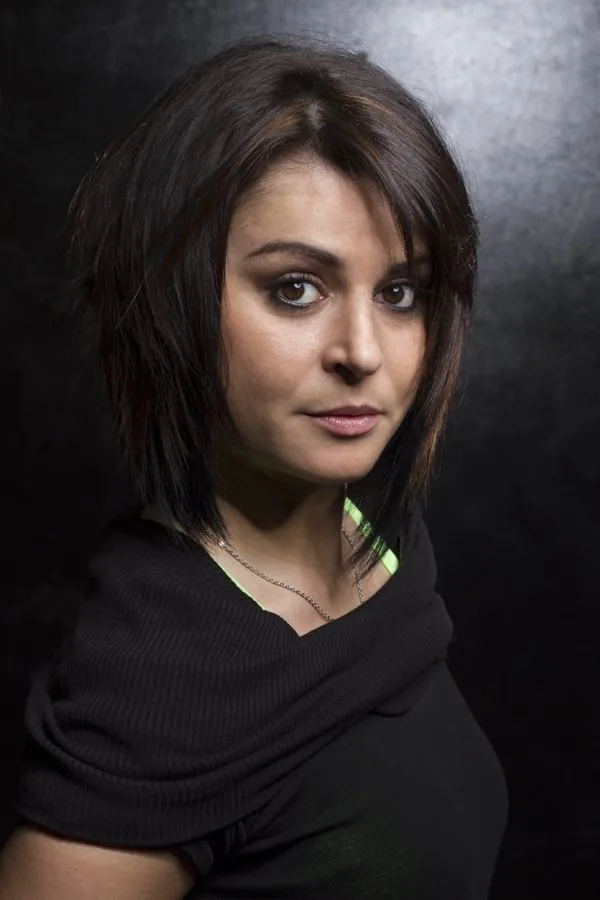 Portrait avec maquillage de soirée